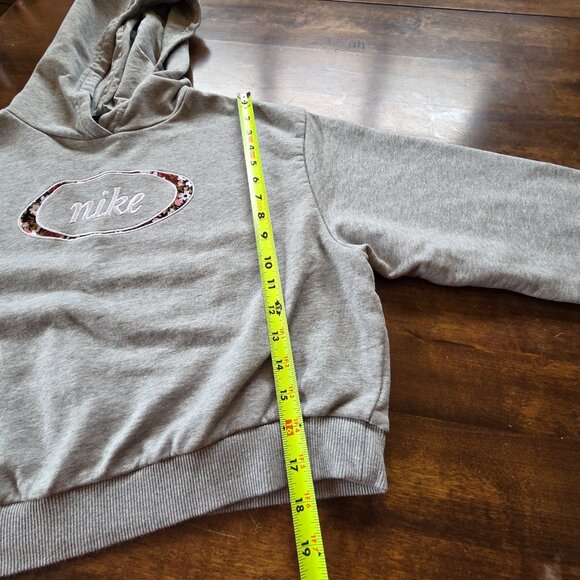 Nike Women's Floral Cropped Hoodie - Size M - Picture 10 of 10